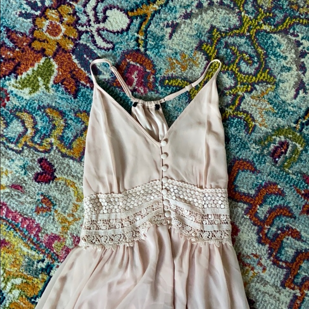 Baby pink mini dress - Picture 2 of 3